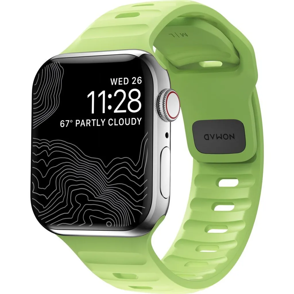 Bracelet de sport phosphorescent pour Apple Watch 40mm Nomad Glow