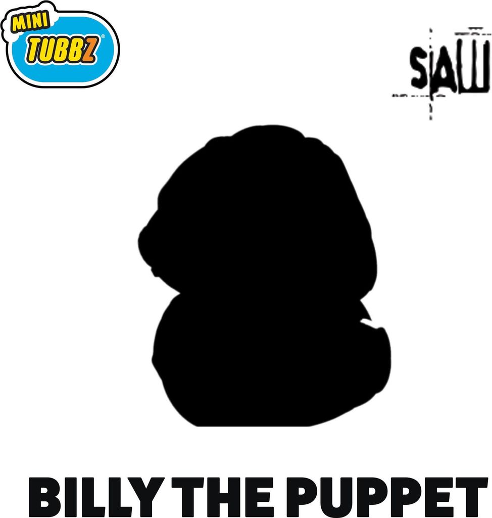 Saw Tubbz Mini PVC Figur Billy the Puppet 5 cm