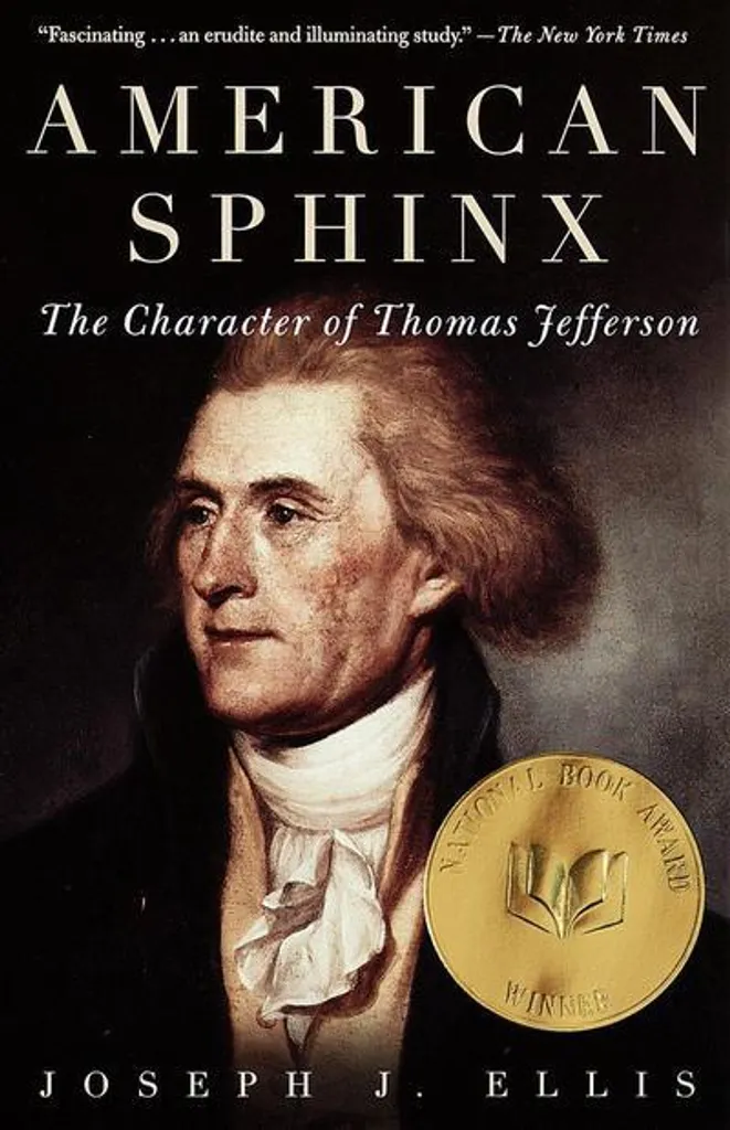 Livre Histoire American Sphinx par Joseph Ellis Portrait de Jefferson