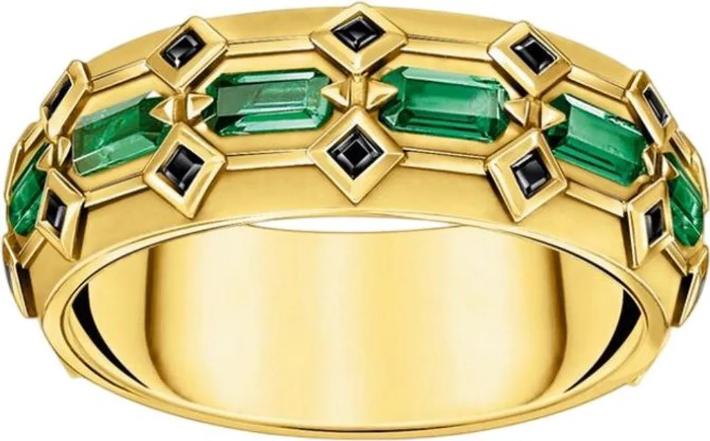 Bague en Argent Confortable Thomas Sabo Rebel at Heart TR2422 Taille 54