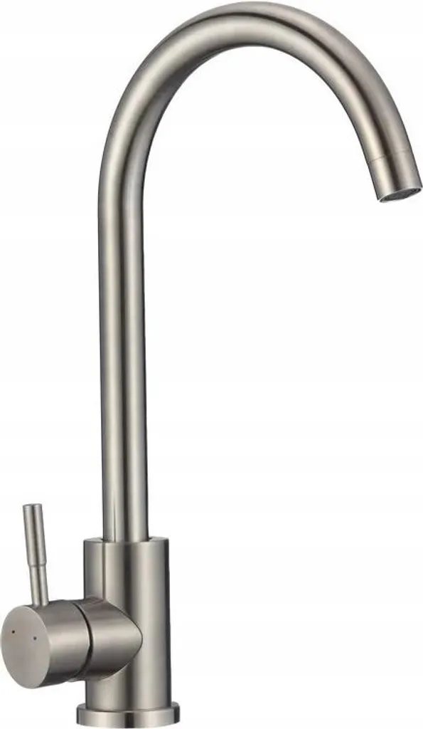 Miscelatore Monocomando Lavello Inox Girevole - Installazione Facile