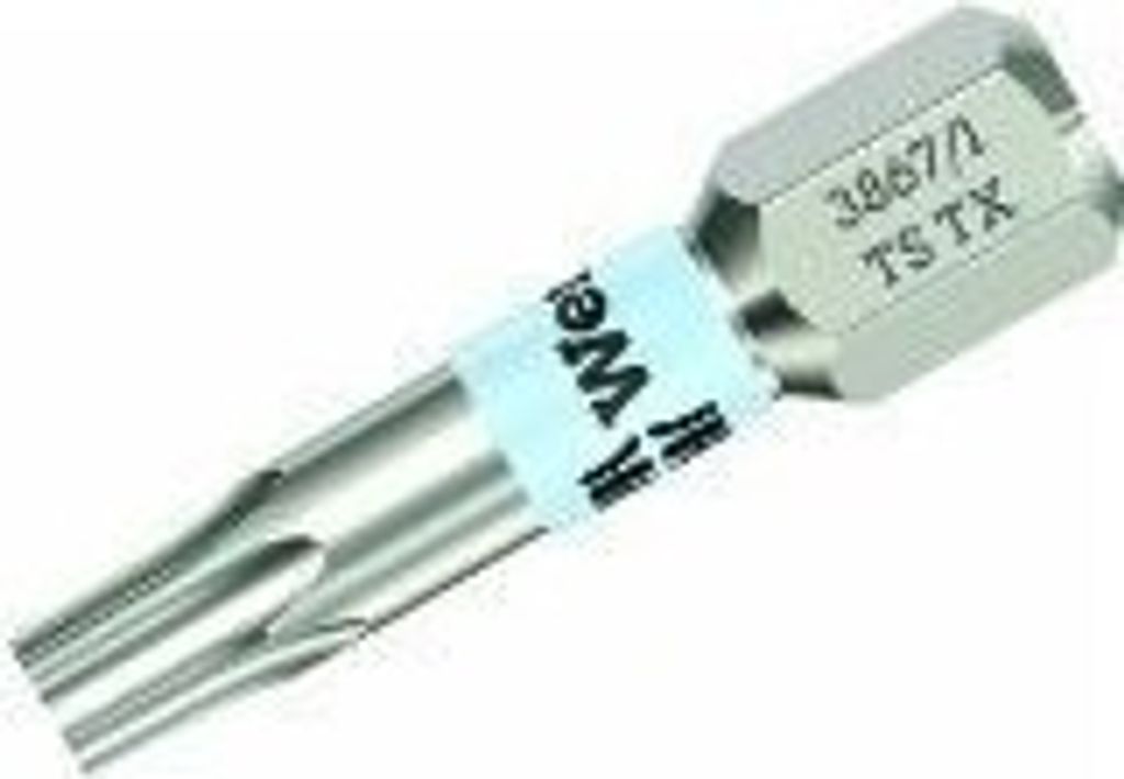 Bit T20 - 25mm, WERA - Edelstahl - Packung mit 1 Stück