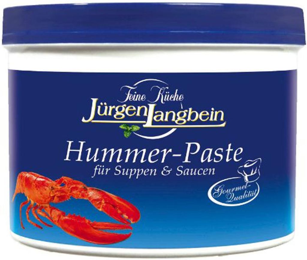 Jürgen Langbein Gourmet Lobster Paste Zupy i Sosy 500g Zdjęcie produktu 