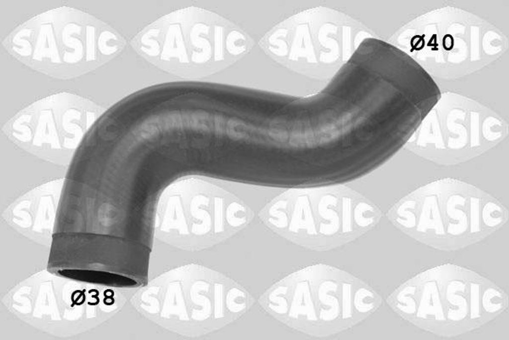 SASIC 3336185 Turbo Ladeluftschlauch für VW POLO (9N) Polo Limousine (9N4) für SKODA Fabia I Combi (6Y5) FABIA (6Y2) FABIA Stufenheck (6Y3) für ...