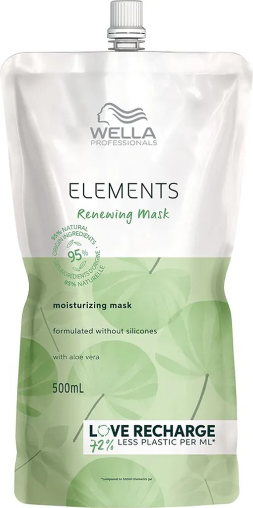 Maschera Wella Elements Renewing 150ml | Capelli Rigenerati Senza Palle - 10