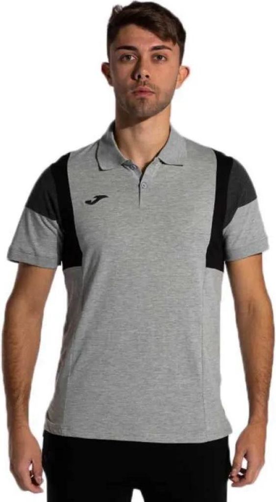Joma Confort Iii Kurzarm-poloshirt Grau L Herren Grau L
