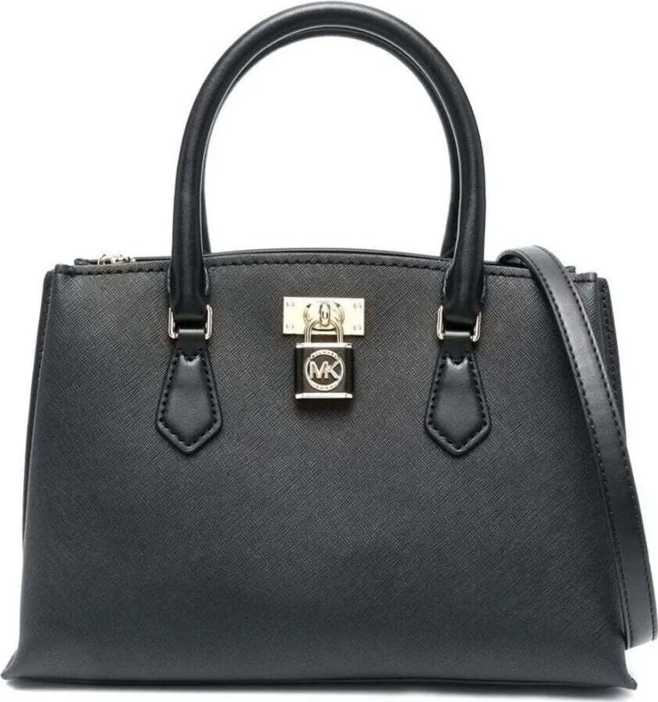 Petit sac besace femme en cuir grainé 30S3GR0S1L porté croisé