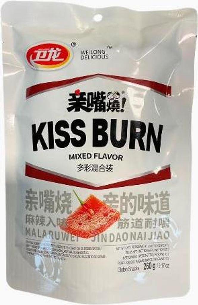 WEI LONG Latiao Kiss Burn Mixed Flavor 260g