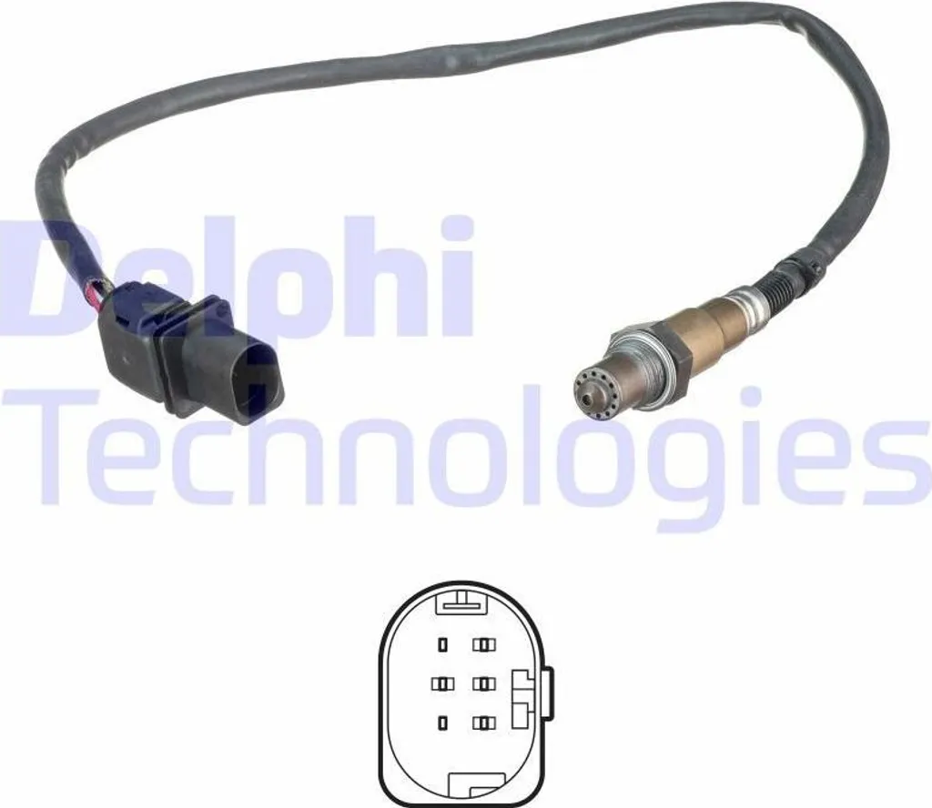 Supprimer voyant moteur Peugeot 807 - Sonde lambda DELPHI ES21349