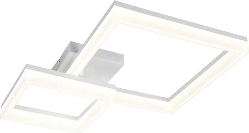 Plafonnier LED SMD blanc mat 62 cm : fini les zones d'ombre dans la pièce