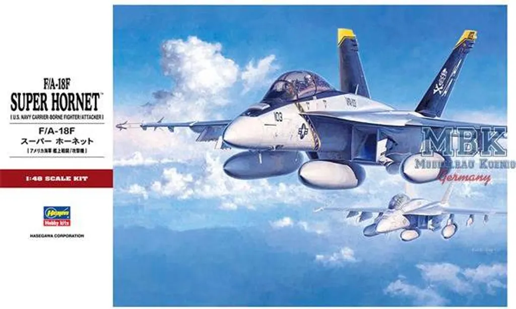 Boeing F/A-18F Super Hornet Hasegawa PT38 : Maquette détaillée US Navy