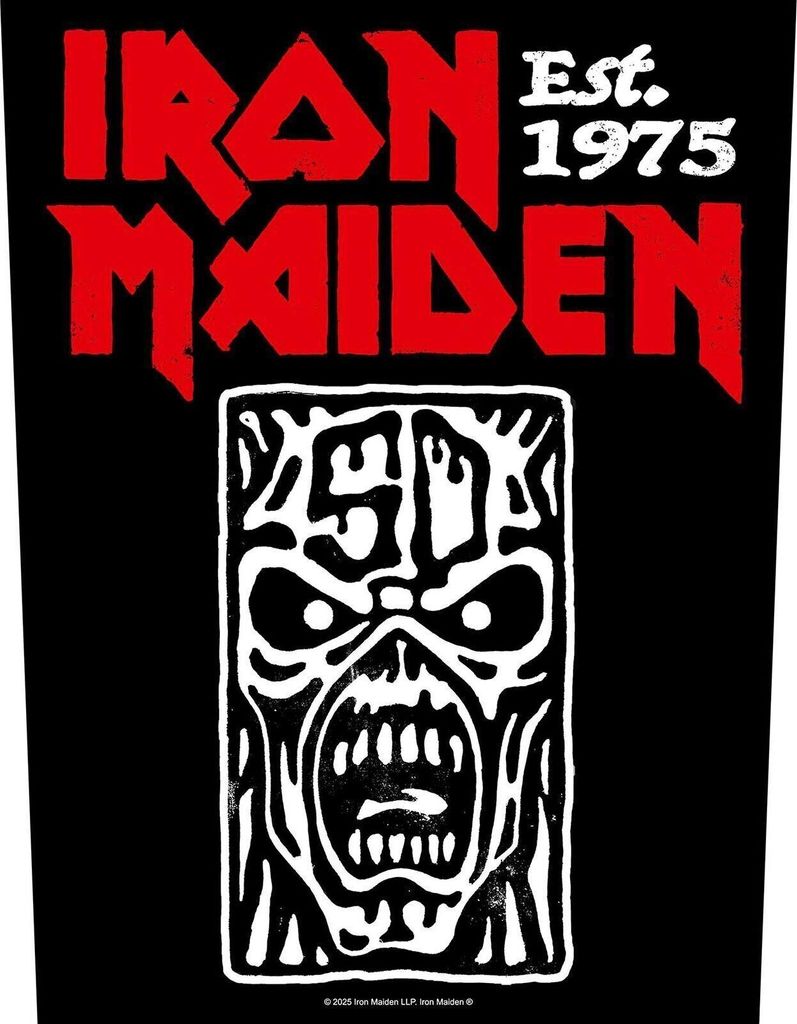 Iron Maiden Est 1975 Aufnäher zum Aufnähen