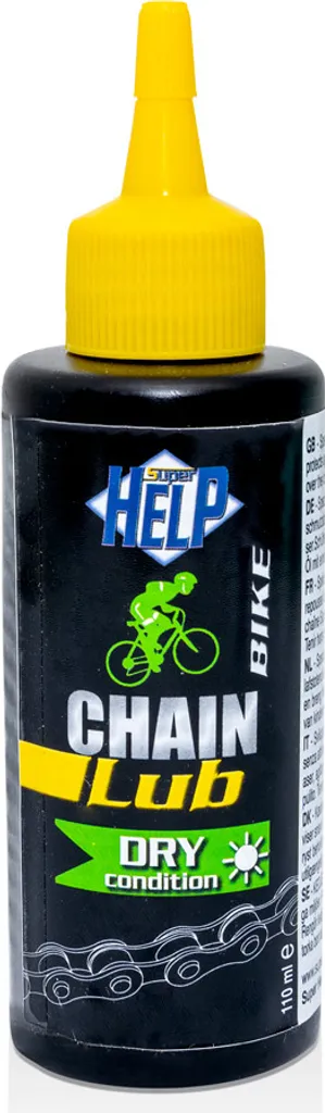 Lubrifiant pour Chaînes de Vélo et Pignons Idéal Sorties Été et Sec