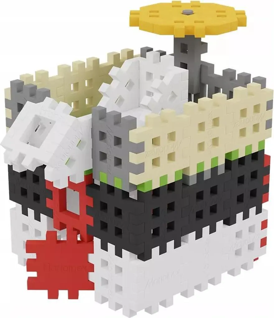 Jeu de construction Mini Gaufre 301 pcs - Maquette architecture enfant - 7