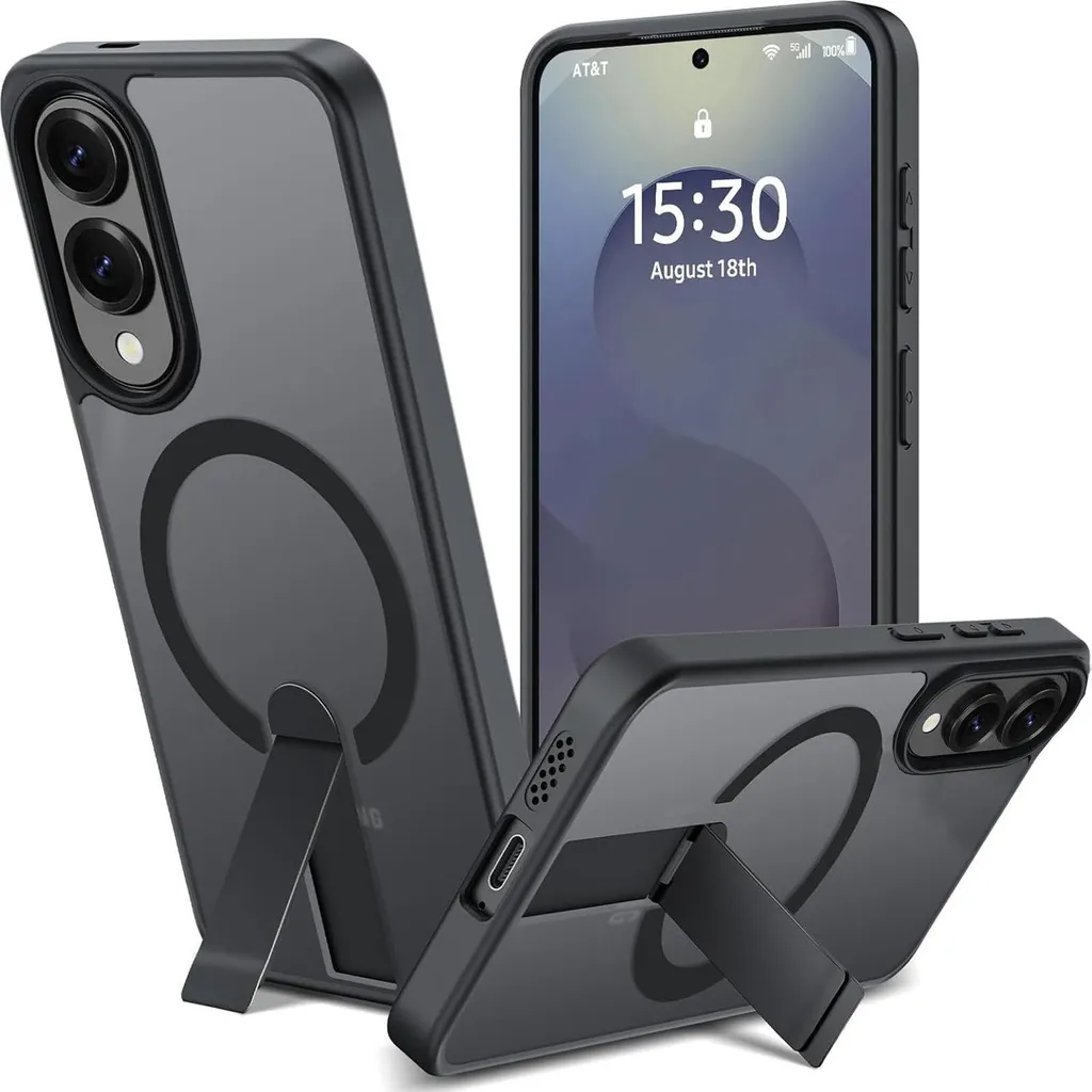 Kickstand cover per Samsung Galaxy S25 Edge custodia protettiva con supporto protezione militare custodia del telefono cellulare