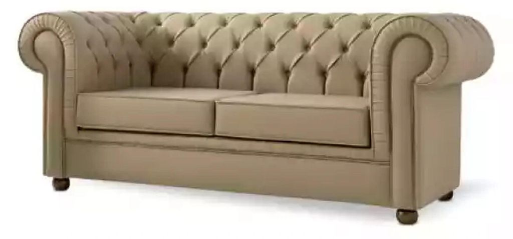 Chesterfield Zweisitzer Büromöbel Luxus Arbeitszimmermöbel Polstersofa
