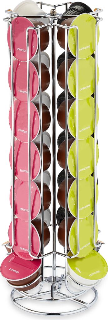 relaxdays Kapselhalter für 28 Dolce Gusto Kapseln