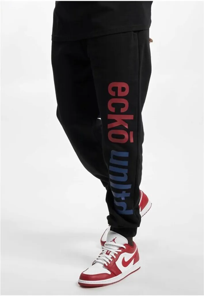 Pantalon de Jogging Noir Grande Taille 3XL Ecko Unltd. pour Homme