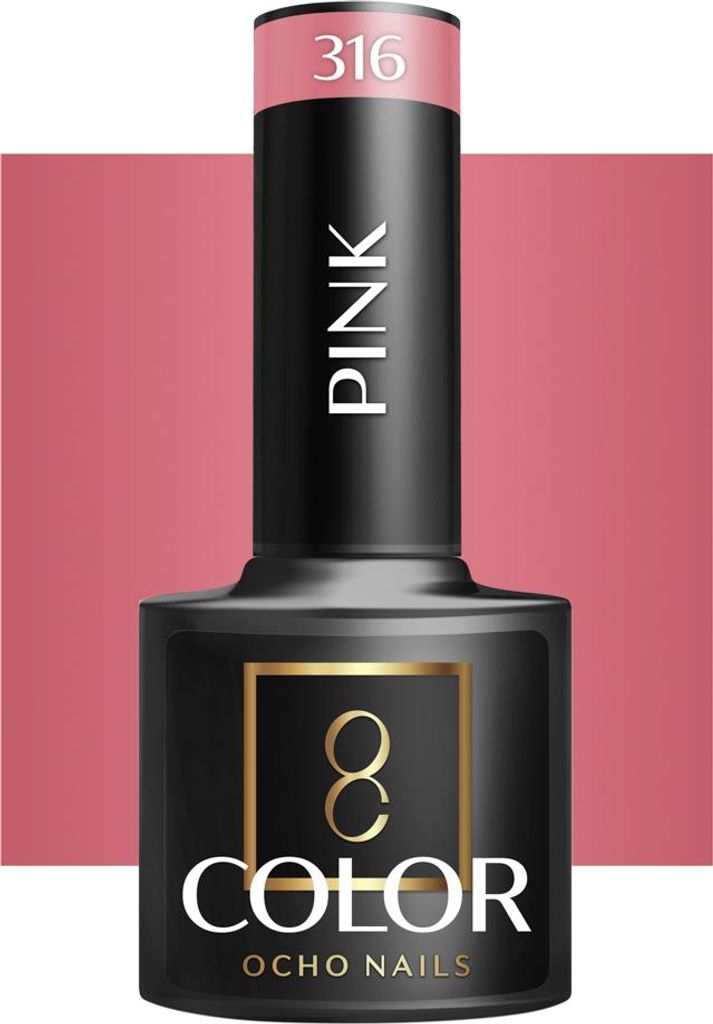 OCHO NAILS Hybrid-Nagellack rosa 316 -5 g