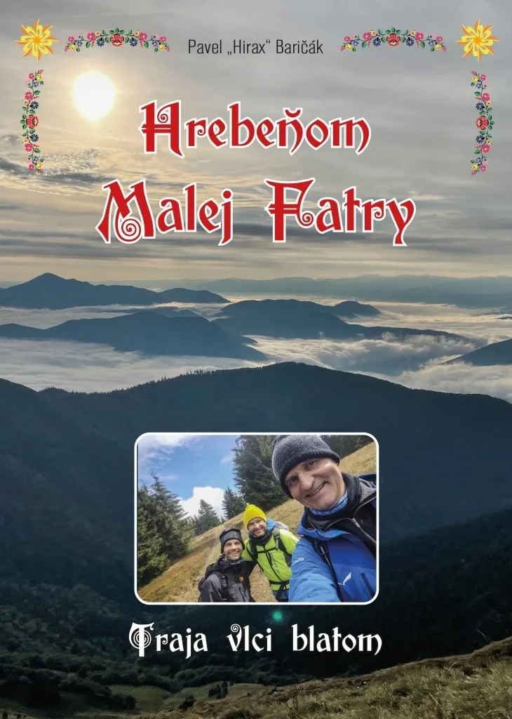Livre de Voyage Hrebeňom Malej Fatry - Guide de Randonnée Pavel Baričák