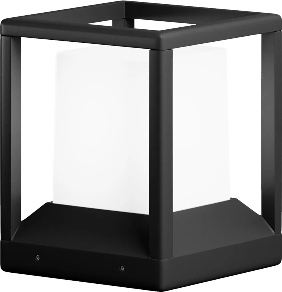 Borne lumineuse d'extérieur graphite 21 cm Maytoni Trim pour jardin E27