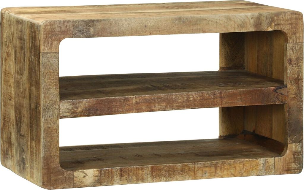 Möbel TV-Schrank 60x32x36 cm Massivholz Mango - CD- & DVD-Regale 4104541