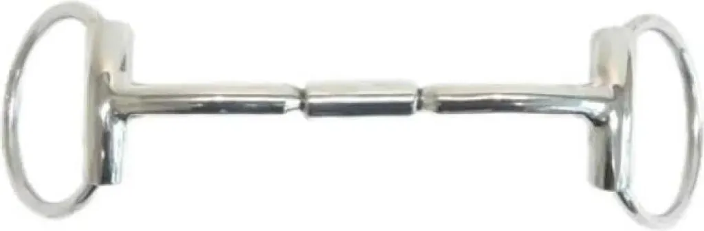 Mors de bride droit Metalab Elite en Argent 12,5 cm pour Cheval Sport