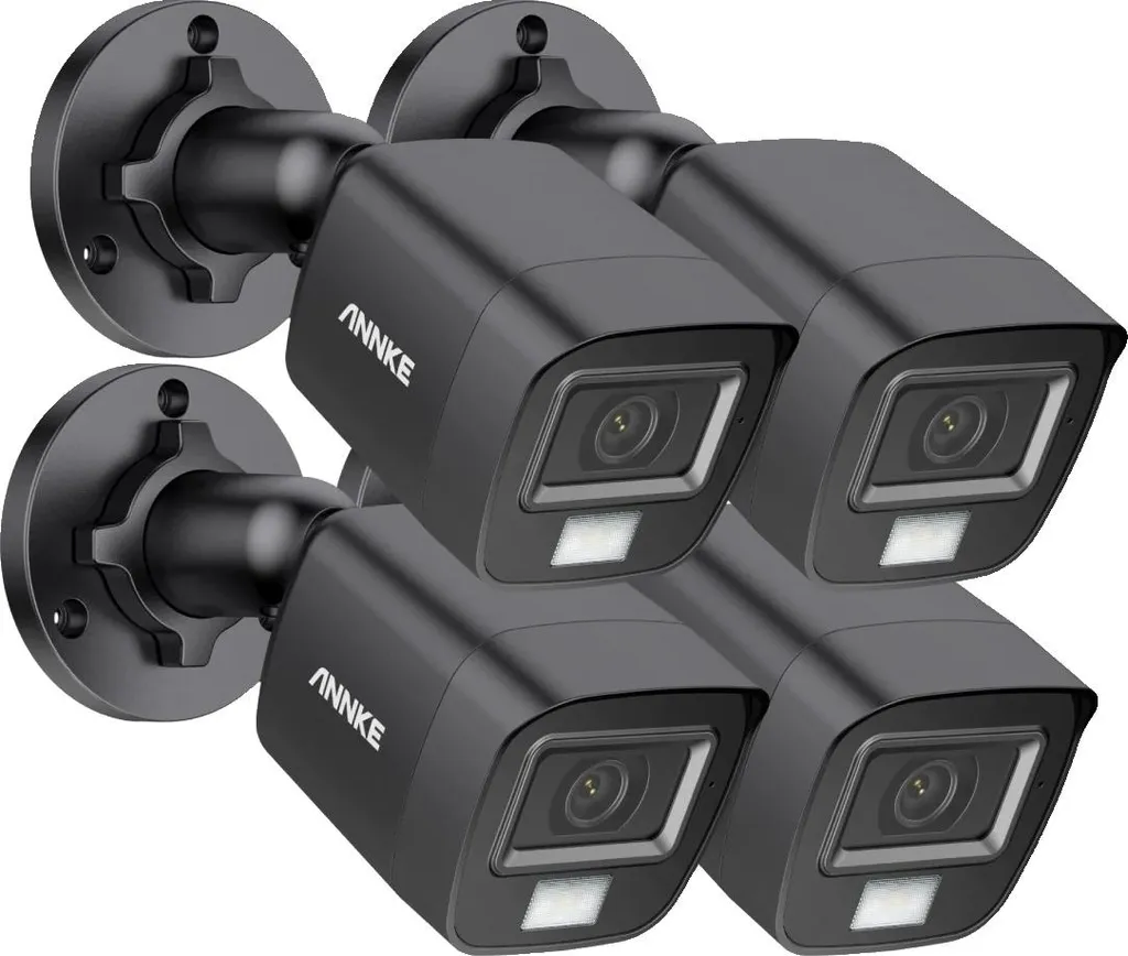Caméra de surveillance résolution 3K contre les cambriolages nocturnes