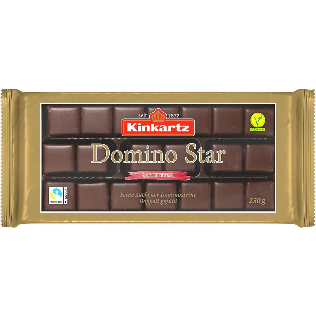 Henry Lambertz Kinkartz Dominos Hořká čokoláda Domino Star Obrázek produktu 