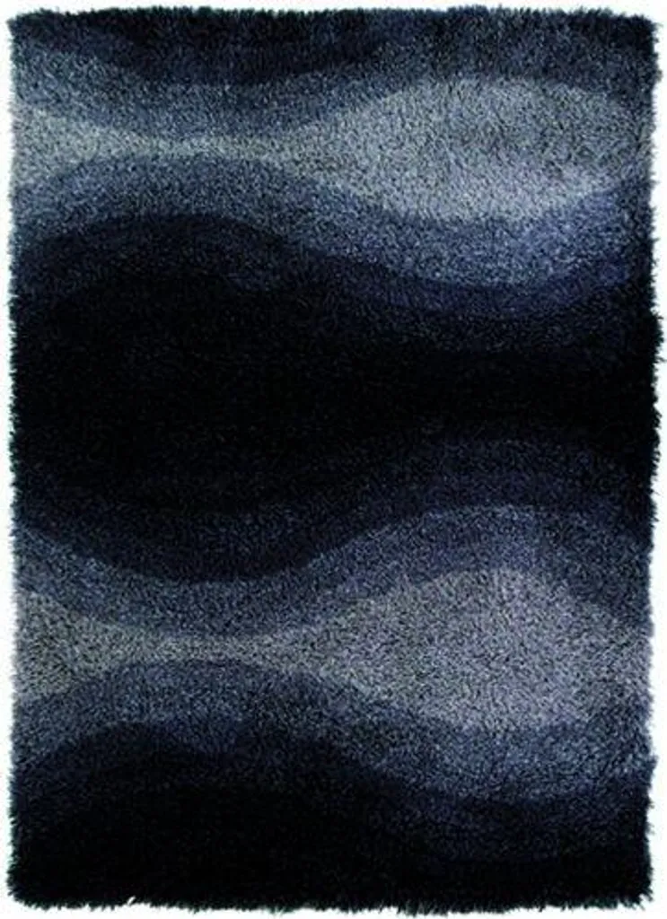 Tapis de chambre Shaggy Wellness gris 140x200 cm pour sol douillet