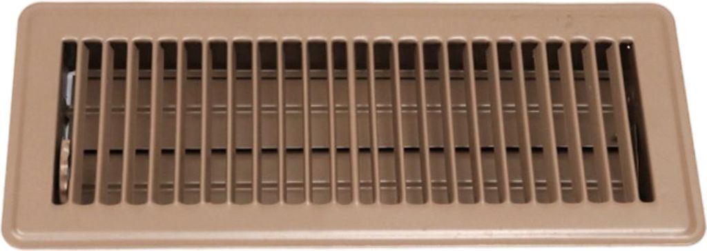 1 PK ZoroSelect Bodenregister, 7,5 x 15,5, Braun, Stahl