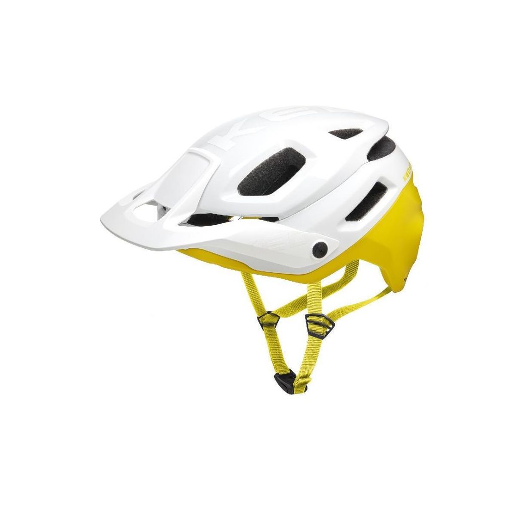 Kask rowerowy KED Pector ME-1 L (56-61cm) - biały żółty Zdjęcie produktu 