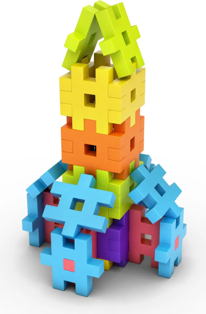 Meli Maxi EDU 800 pièces - Blocs de construction souples et colorés