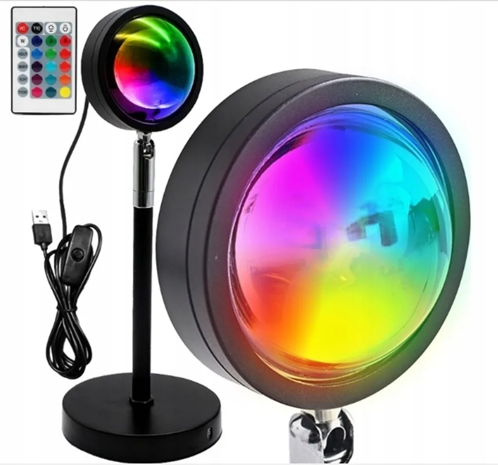 Lampe de nuit enfant pour dodo facile - Veilleuse Sunset mélatonine