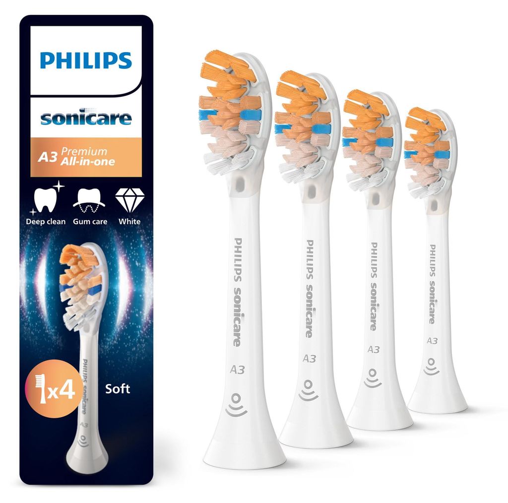 Pack of 4 brush heads - PHILIPS - HX9094/87 - A3 white Immagine del prodotto 