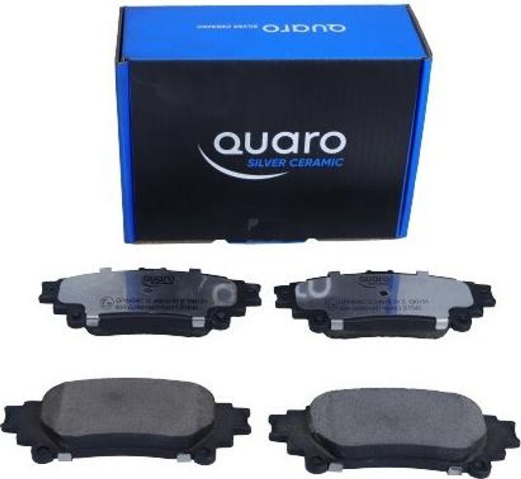 QUARO Bremsbeläge Satz Hinten Bremsklötze für TOYOTA PRIUS PLUS (ZVW4) für LEXUS RX (GYL1, GGL15, AGL10) QP6454C