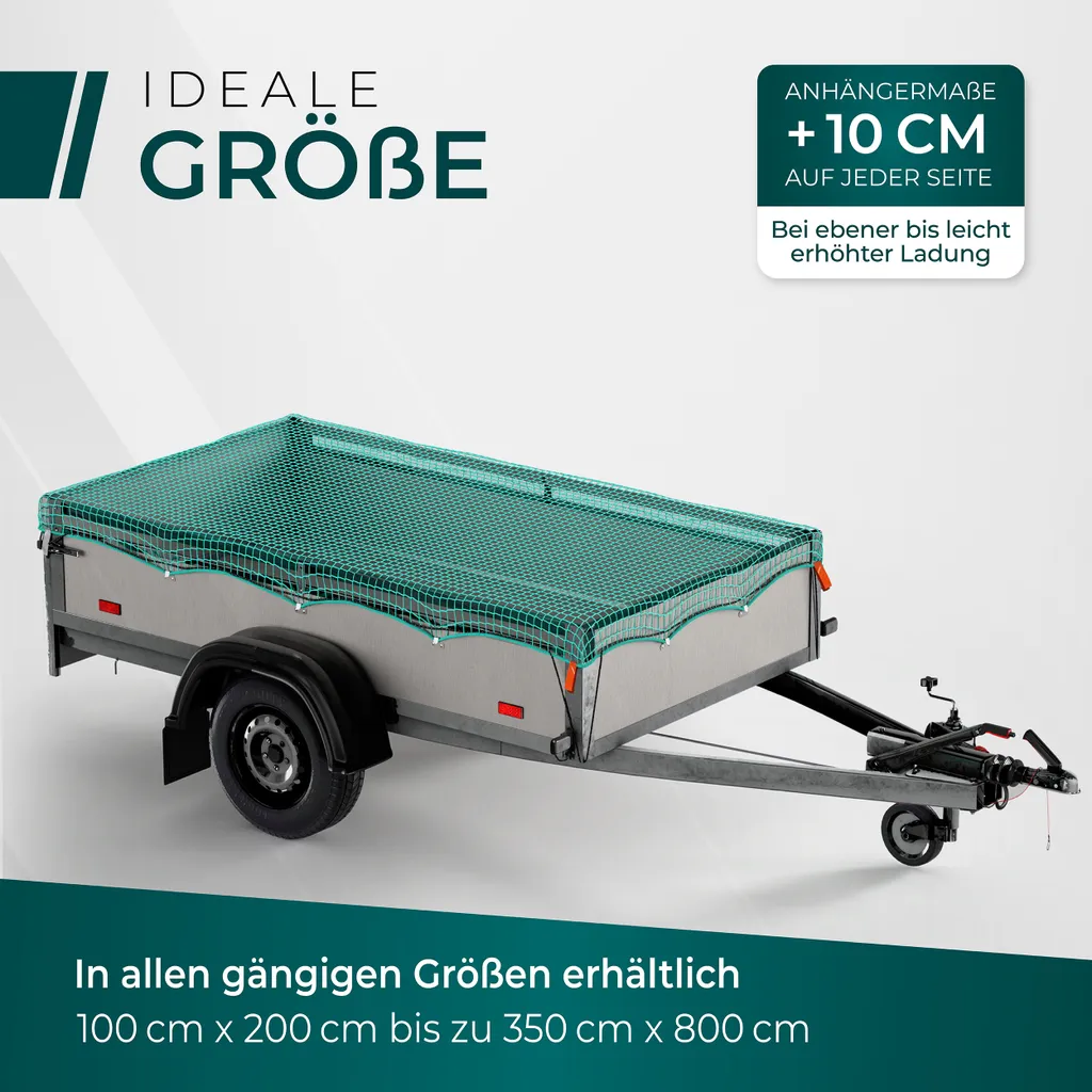 Filet pour transport de déchets verts et gravats 2x3M CargoVA DEKRA - 2