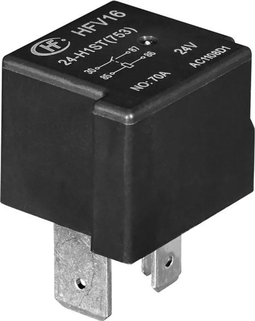 Relais HELLA 24V 4 pôles haute performance pour circuit de travail