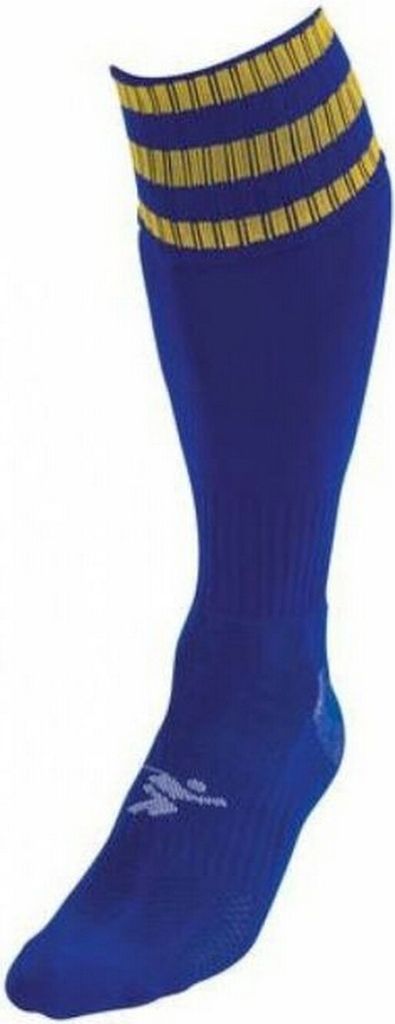 Precision Unisex Pro Fußballsocken für Erwachsene RD171 (41-45 EU) (Königsblau/Gold)