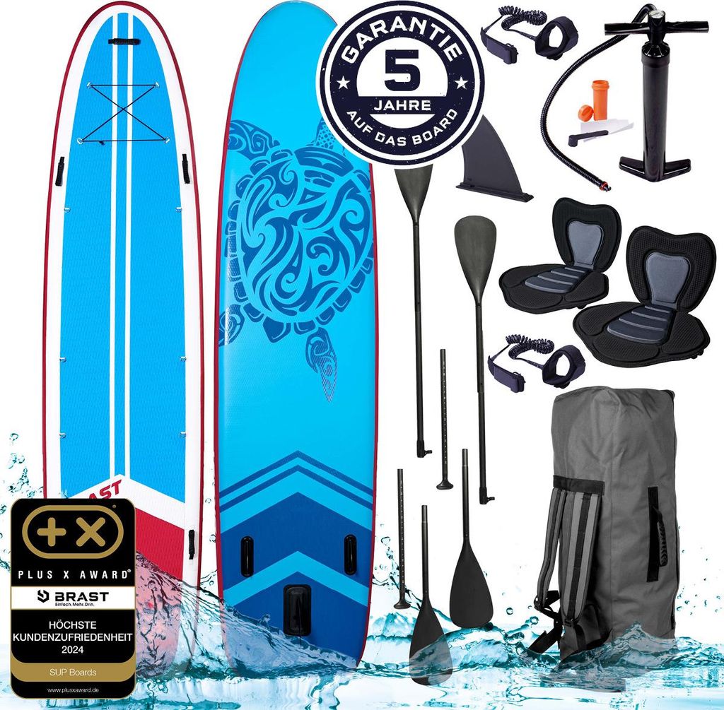 XXL SUP Board aufblasbar FAMILY TURTLE 370 Produktbild 