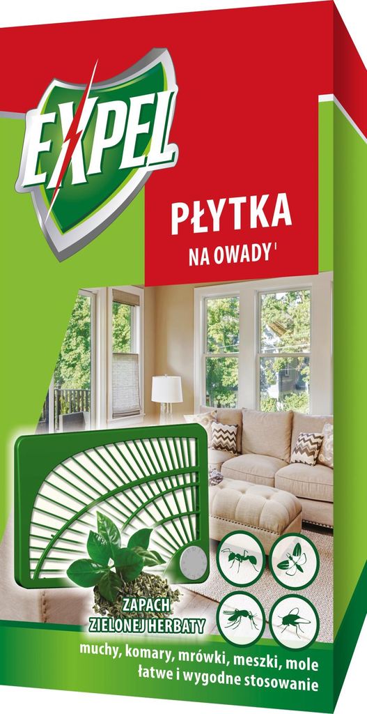 Płytka Expel na owady Immagine del prodotto 