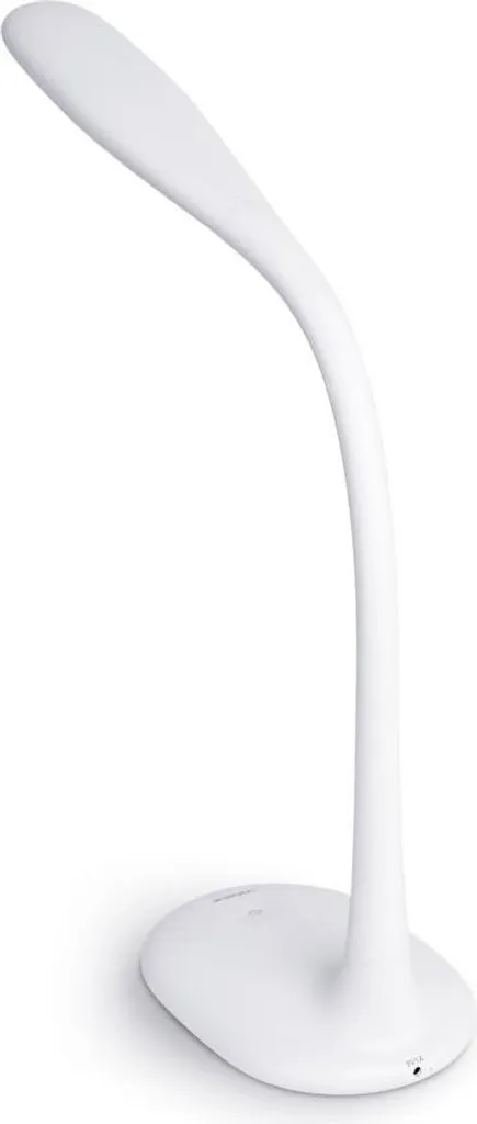 Lampe de bureau LED 5,5W Videx blanc à intensité variable et flexible