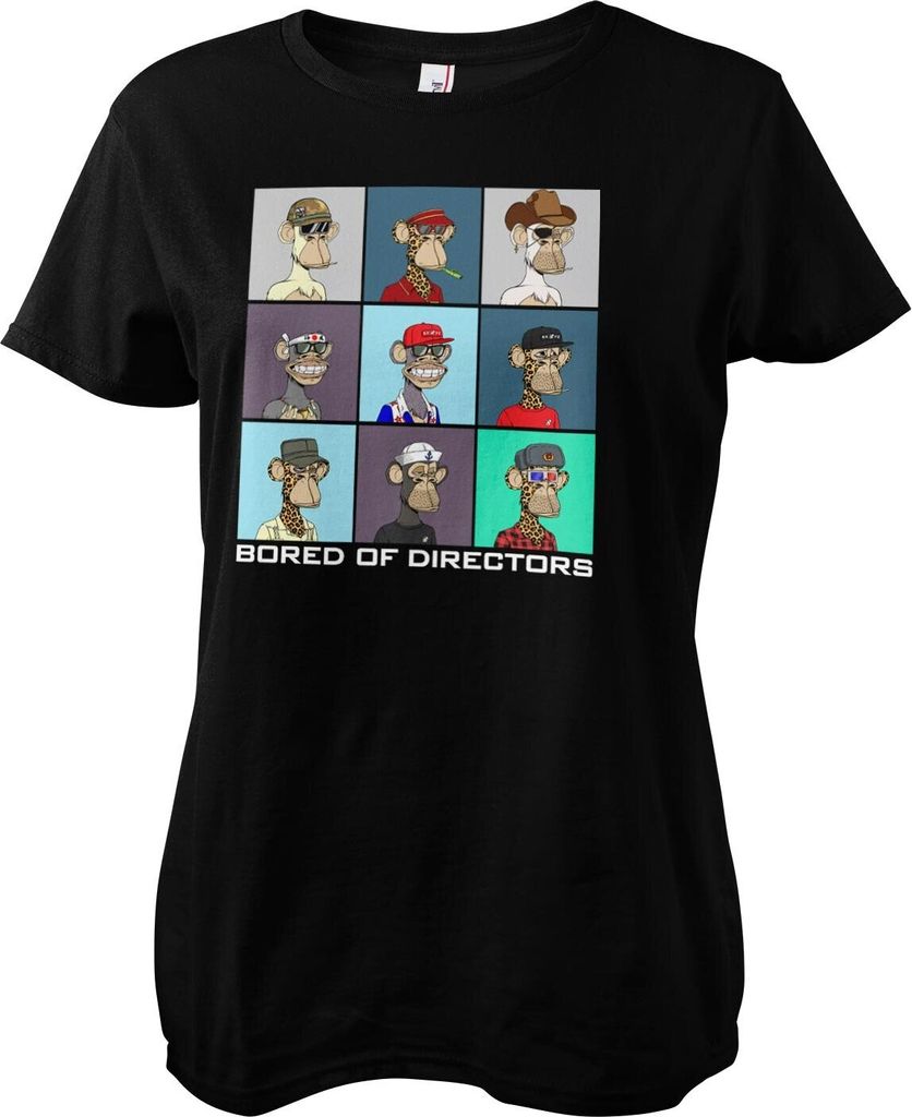 BOD NFT Portraits Girly Tee - X-Large - Black