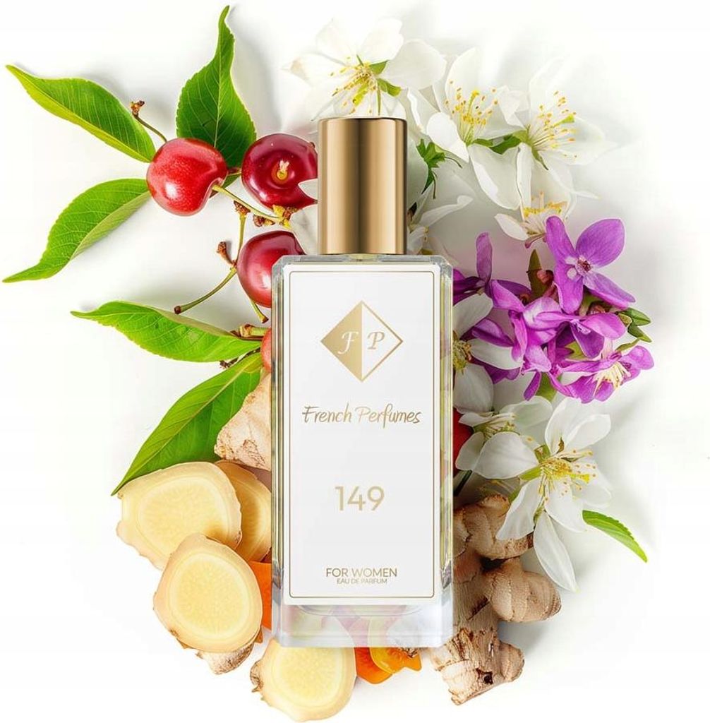 FP French Perfumes | Unisex Parfüm Nr. 149 – Ellecttric Cheerry – 60 ml – 20 % Parfümöl – Blumig & Fruchtig – Luxusduft für Damen & H...