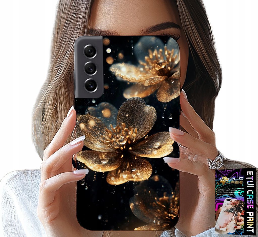 Gehäuse Für Samsung Galaxy S21 Fe - Schöne Blumenmuster, Rückseite, Gehäuse