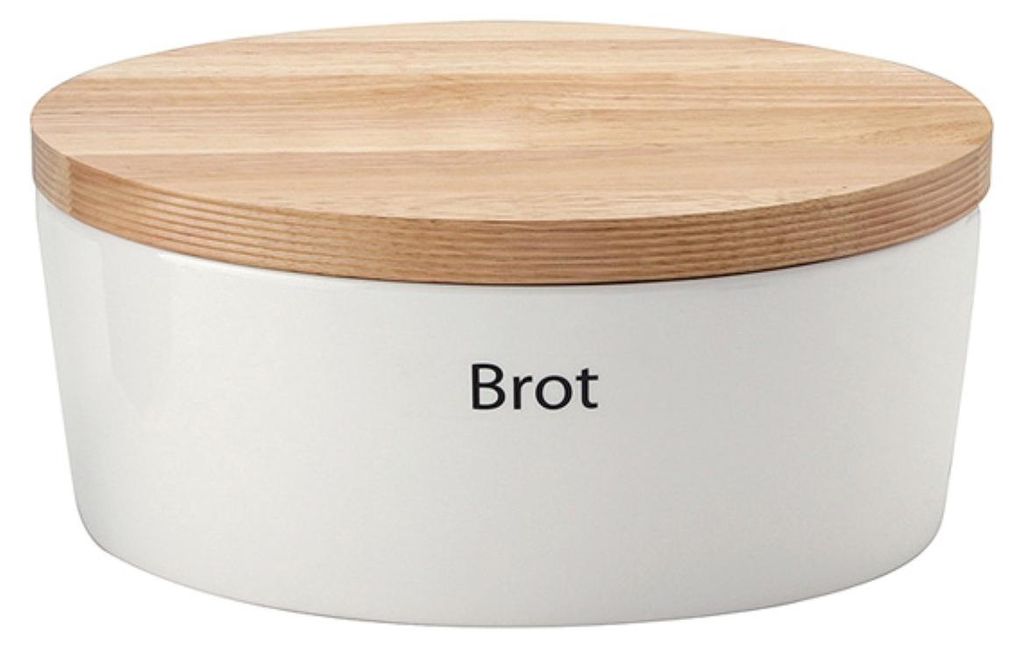 Continenta Brottopf oval mit Holzdeckel 3932 Produktbild 