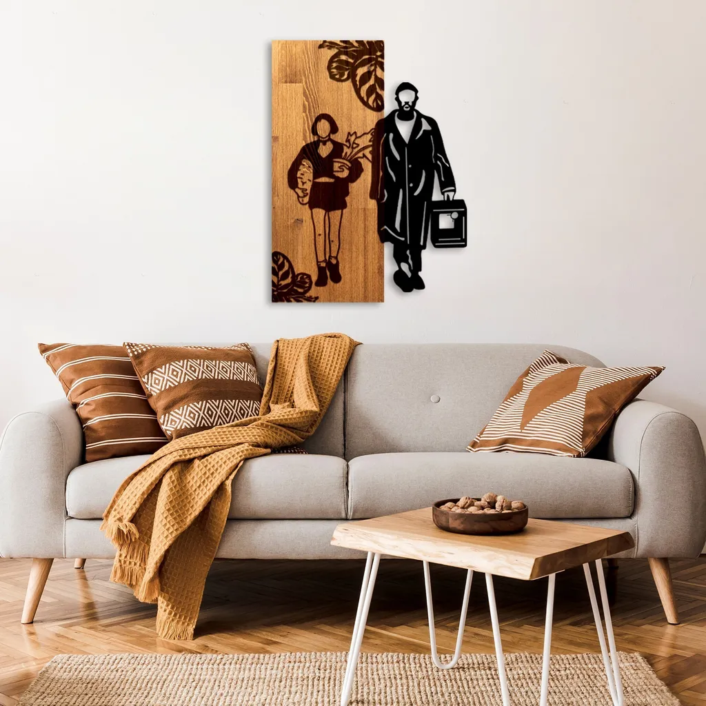 Accessoire Mural Bois Leon The Professional pour Salon ou Bureau