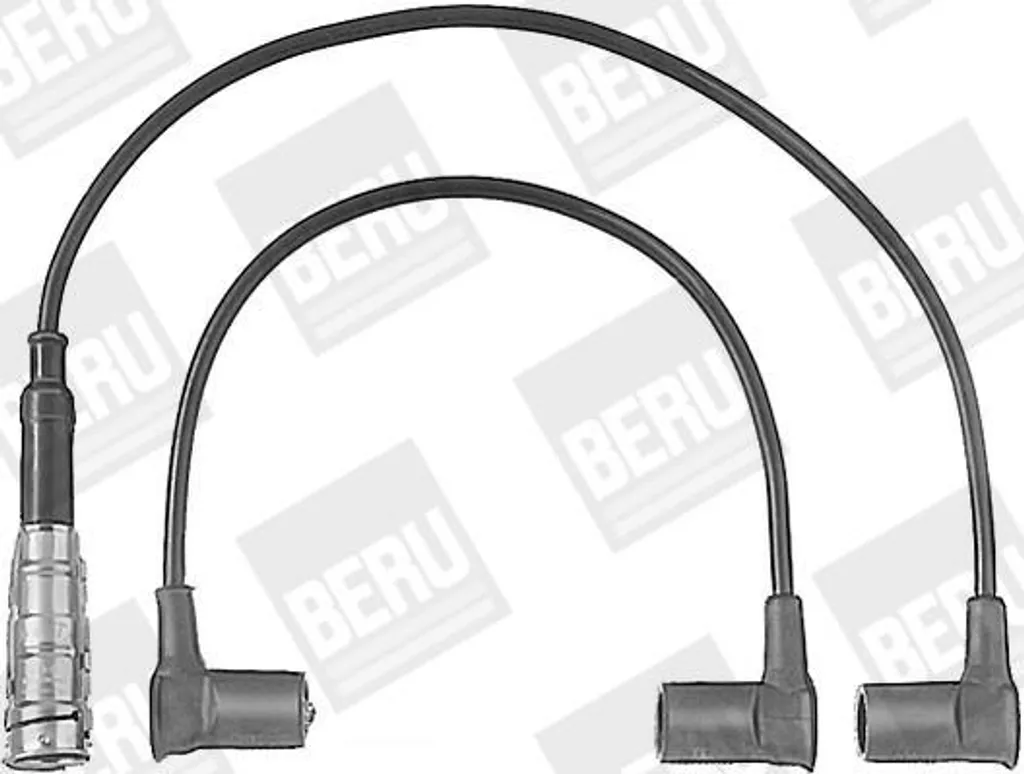 Câbles d'allumage Beru ZEF566 pour Mercedes Classe S W126 et SL R107
