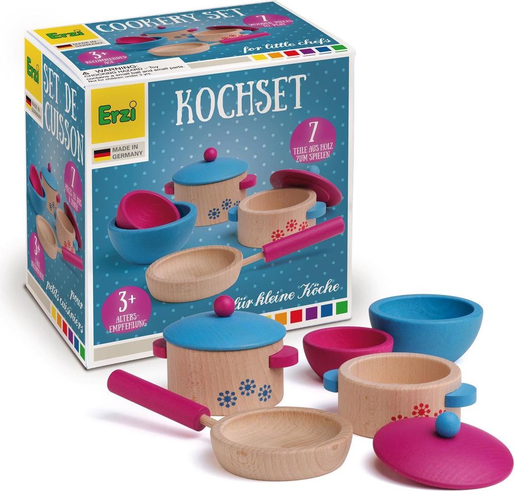 Erzi Kochset - Kaufladenzubehör Produktbild 