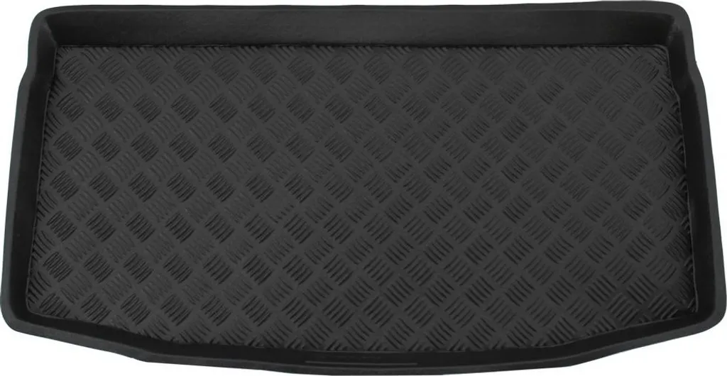 Tapis de coffre sur mesure Audi A1 II GB - Finition noire haute densité